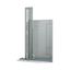 XPIX16CCB-B-08 Vertical partition, 2x IZMX16, bottom, D=800mm thumbnail 2