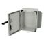 Polycarbonate enclosure, 400x300x210mm, fitted with Mounting plate thumbnail 7