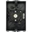 T0-3-15259/I1/SVB Main switch, T0, 20 A, surface mounting, 3 contact unit(s), 3 pole, 2 N/O, Emergency switching off function, With red rotary handle and yellow locking thumbnail 25