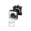 T0-2-15435/Z Changeover switches, T0, 20 A, rear mounting, 2 contact unit(s), Contacts: 4, With spring-return from HAND, 45 °, momentary/maintained, With 0 (Off) p thumbnail 3