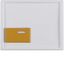 Centre plate yellow button, arsys, p. white glossy thumbnail 1