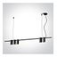 BLACK PENDANT GU10 5x7W IP20 100-240V thumbnail 1