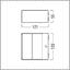 SUI SFW 900-940 LDO DIR WH - Surface-mounted wall luminaire thumbnail 3