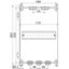 Surface mountable insulating enclosure IP 54 f. DIN rail mounted dev.  thumbnail 2