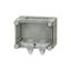 KST32-150 Panel enclosure, with gland plate and cable glands, HxWxD=187.5x250x175mm thumbnail 2