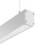LINEDO single IP54, 40 W, 6100 lm, 830, aluminium, DALI Pendant lumina thumbnail 2