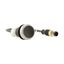 C22-D-S-K01-P5 Pushbutton, Flat, momentary, 1 NC, Cable (black) with M12A plug, 4 pole, 1 m, black, Blank, Bezel: titanium thumbnail 14