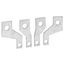 Set of 4 spreaders for DSX 4-pole disconnector switch and source inverter size 1 for installation on plate thumbnail 1