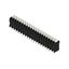 Printed circuit board terminals, 3.50 mm, Number of poles: 20, 180°, Solder pin length (l): 3.5 mm, black, PUSH IN with actuator, Clamping range, max. : 1.5 mm², Tube thumbnail 3