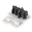 Distribution block 3 phase, 6x1 OUTPUT, BLACK thumbnail 3