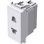 SOCKET EURO/AMERICAN+KS 2P 16A 250V~ 1M PW 4317877 thumbnail 2