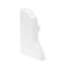 GLENOS Endcap for Aluminum Skirting Board Profiles LED, white thumbnail 1