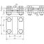 Cross unit Cu f. Rd 8-10/8-10mm - Rd 8- 10/Fl 30mm-Fl 30/30mm, interme thumbnail 2