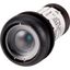 Illuminated pushbutton actuator, Flat, maintained, 1 N/O, Screw connection, LED white, Without button plate, 120 V AC, Bezel: black thumbnail 3