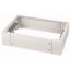 BPZ-KR101/300 Cable marshalling box for IP30 floor standing distribution boards, HxWxD = 100 x 1000 x 300 mm,  gray thumbnail 1