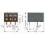 THR PCB terminal block push-button 1.5 mm² black thumbnail 3