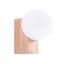 Wall lamp BULBO natural wood thumbnail 1