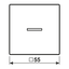 ENet push-button standard 1-gang FMA1700SW thumbnail 4