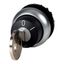 M22-WS-MS3 Key-operated actuator, momentary, 2 positions, MS3, Key withdrawable: 0, Bezel: titanium thumbnail 2