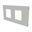 ProfiSNAP Front Plate, for enclosure width 1000mm, H=500mm, prepared f thumbnail 1