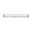 Tri-Proof Light Fixture, IP65, Grey Base, Transparent Cover, Metal Board  658×92×56mm thumbnail 1