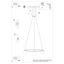 YOLI CHANDELIER 3 BLACK G9 3X8W IP20 thumbnail 5