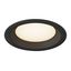 DOWNLIGHT V 150, slightly recessed cover black thumbnail 2