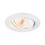 NEW TRIA® UNIVERSAL 68, recessed ceiling light, 2500/3000/4000K, 60°, IP 20, round, white thumbnail 5
