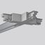 Coupling L 198 B 198 H 33 colour: silver 7657-10-W20 thumbnail 2