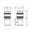 MEGA GÜRTELLINSE, 10 W, 520 lm, 840, anthracite, Sensor Wall luminaire thumbnail 4