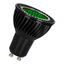 LED PAR16 GU10 5.5W Green 50D DIM thumbnail 1