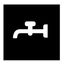 63TQ25 Button plate for push-button, Name: Liquid STOP, 25 x 25 thumbnail 1