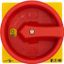 T3-2-8324/EA/SVB Main switch, T3, 32 A, flush mounting, 2 contact unit(s), 4 pole, Emergency switching off function, With red rotary handle and yellow locking ring thumbnail 3