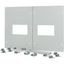 XTMP2N4FC-H550W800 Front cover for 2x NZM4, fixed, HxW=550x800mm, grey thumbnail 4