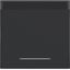 Rocker single, text field, clear lens, A.x/C.x, night black matte thumbnail 1