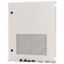 XTSZDSQV3R-H700W600 Section wide door, ventilated, right, HxW=700x600mm, IP31, grey thumbnail 1