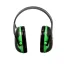 3M™ PELTOR™ Earmuffs, Green, Headband, X1A thumbnail 4