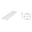 PMMA cover TB flat transparent L-2000mm W-24mm H-6mm thumbnail 1