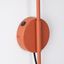 Wall lamp NOX 1 red ochre with a switch thumbnail 3