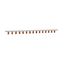 BUSBAR, low voltage, 100 A, AC 600 V, DC 1000 V, 15 x 16 x 272 mm, 15P, UL thumbnail 6