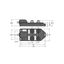 Passive Actuator/Sensor Box, M12 × 1 With Homerun Cable, 4-port   TB-4M12-4P2-10/TXL thumbnail 2