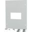 XTMPN4FC-H550W425 Front cover for NZM4, fixed, H=550mm, W=425mm, grey thumbnail 5