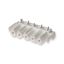 PCB coupler 5p socket, horiz., wht thumbnail 1