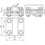 Cross unit StSt(316/Ti/L) f.Rd 8-10/16mm Rd 16/Fl 30mm, intermediate p thumbnail 2