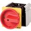 T5B-3-8901/EA/SVB Main switch, T5B, 63 A, flush mounting, 3 contact unit(s), 3 pole + N, 1 N/O, 1 N/C, Emergency switching off function, With red rotary handle and yell thumbnail 3