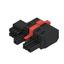 PCB plug-in connector, female plug, 7.62 mm, Number of poles: 3, 180°, PUSH IN with actuator, PUSH IN without actuator, Clamping range, max. : 10 mm², Box thumbnail 3
