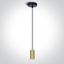 BRUSHED BRASS PENDANT 20W E27 thumbnail 1