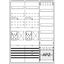 BA37CG Meter board, Field width: 3, Rows: 57, 1100 mm x 800 mm x 215 mm, Isolated (Class II), IP31 thumbnail 24