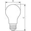 CLA LEDBulb ND 17-150W A67 E27 827 CL thumbnail 3