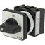 T0-2-1/E On-Off switch, T0, 20 A, flush mounting, 2 contact unit(s), 3 pole, with black thumb grip and front plate thumbnail 9